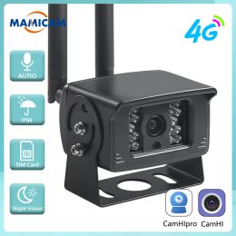 Interphone 5MP HD WiFi IP Camera 4G carte SIM CAME CAMERIE DE CAPALLE DE SECTION 1080P SECTION METAL CCTV CAME DE SURVEILLANCE P2P CAMHI APPLOI