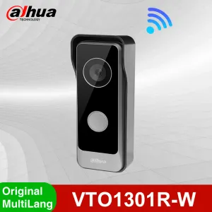 Interphone Dahua VTO1301RW WiFi Wireless Villa Door Station IP65 Twoway Audio Video Door Door H.265 Intercom Security Protection System