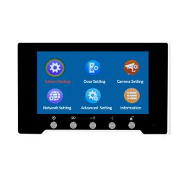 Intercom DragonsView 1080p Tuya Video Intercom Wifi Home Intercom 7 "Video Deur Telefoon Touchscreen Monitor Record Motion Detectie