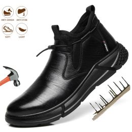 Interphone Fashion Safety Chaussures de travail masculin Capes d'orteil en acier