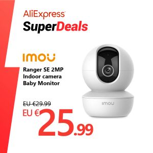 Intercomunicador imou ranger SE 2MP Smart Baby Monitor Security AI Cámara de detección de carrocería IP Inalámbrica CCTV Indoor 4x zoom digital 1080p Cámara