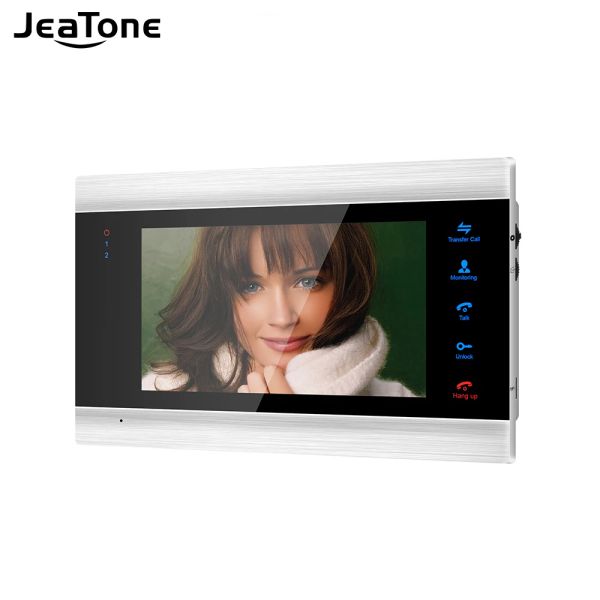 Interphone Jeatone 720p Moniteur intérieur vidéo porte DOOR DOOR DOOR SYSTÈME INTERCOM SYSTÈME PHOTO VIDEO
