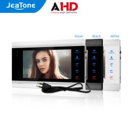 Interphone Jeatone 960p / AHD Video Intercom Security System comme esclave avec message vocal / détection de mouvement (moniteur uniquement) Navire de l'UE RU