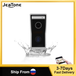 Interphone Jeatone IP en aluminium porte de porte vidéo porte vidéo haute résolution à l'extérieur de porte de porte de porte IP65 IP65 étanche et grand angle degré