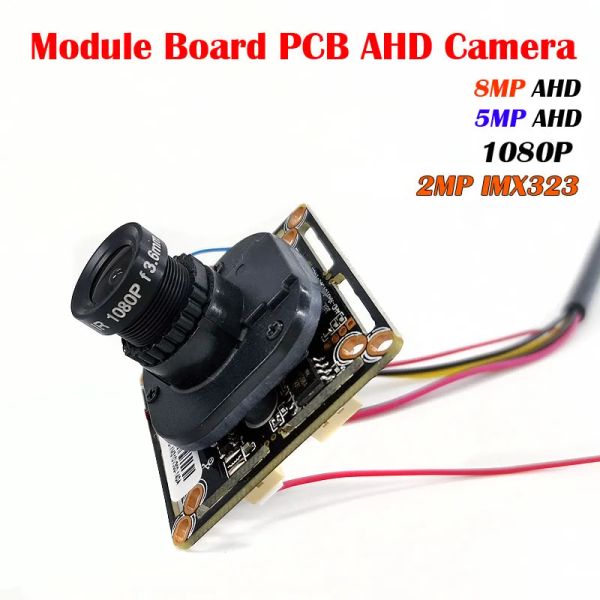 Interphone Low illumination Ahd Camera Module Board PCB 2MP IMX323 2000TVL AHD HD 5MP 1080P IRCUT NIGHT VISION M12 LENS SECURIT