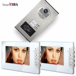 Interphone Smartyiba 7 '' House Camera Door Sheel pour 2 unités Appartement Video Door Bel
