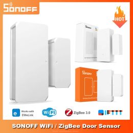 Intercom Sonoff DW2 WiFi / SNZB04 Zigbee Window Porte Capteur Porte ouverte / Fermer Détecteurs Ewelink App NOTIFICATION SMART HOME SECURITÉ ALARME