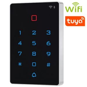 Intercom T12 WiFi Tuya Smart Deur Lock Waterproof Deur Toegangscontrole 125 kHz EM Standalone toetsenbord RFID Card Deur toegangscontroller