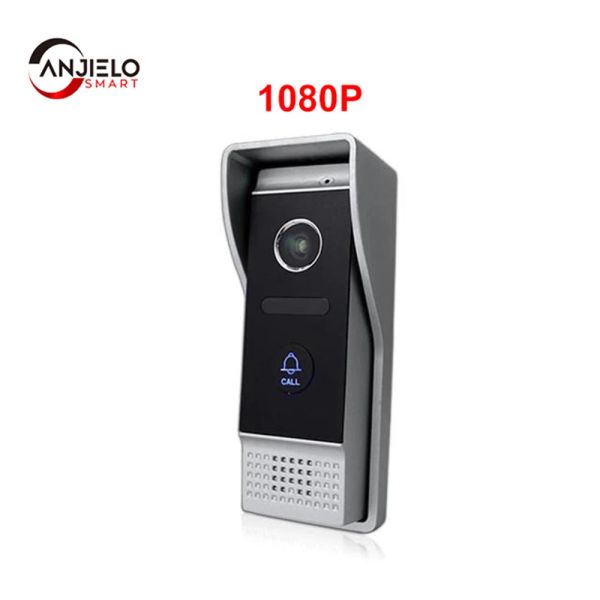 Interphone Vidéo Accessoires Interphone 1080p Doroute vidéo Camera APPLICATION DU LEN NIGHT VISION DOOR DOORGELL POUR LA MAISON