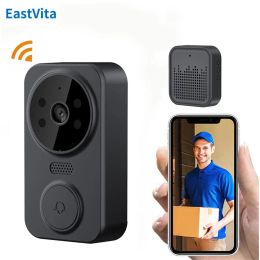 Interphone WiFi Smart Wireless Video Door Camera Twoway Interphone Infrared Vision Vision Remote Contrôle Système de protection de sécurité à domicile
