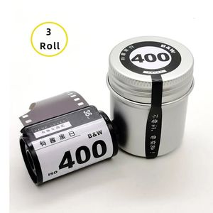 Intéressant pour le format ISO 400 135 Film noir et blanc professionnel 36 Expre par rouleau Fool Cameras 240106