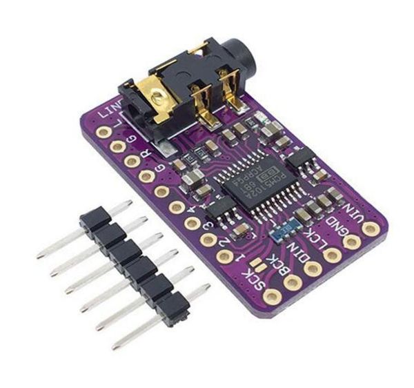 Interface I2S PCM5102A DAC Decoder GYPCM5102 I2S Player Module pour Raspberry Pi Phat Format Board numérique PCM5102 Audio Board3382018