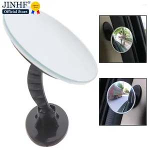 Accessoires intérieurs 1 Set Car 360 Wide angle Miroir convexe rond côté Terre aveugle View arrière