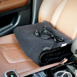 Accessoires d'intérieur 150 110 cm Couverture chauffante de voiture Hiver Chauffé 12 V Treillis Économie d'énergie Chaud Auto Électrique Pour Température Constante