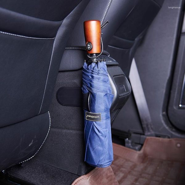 Accessoires d'intérieur 1 pièce, Mini crochet de parapluie de voiture, support de montage de coffre, Clip de fixation automatique multifonctionnel
