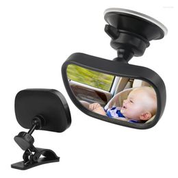 Accessoires d'intérieur 2 en 1 pour bébé, siège de voiture, vue arrière, face arrière, sécurité pour enfants en bas âge, réglable à 360 degrés