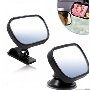 Accessoires intérieurs Siège arrière de voiture 2 en 1 Miroir de sécurité pour enfants Moniteur pour enfants Vue de bébé Observation dans la voiture Installation facile