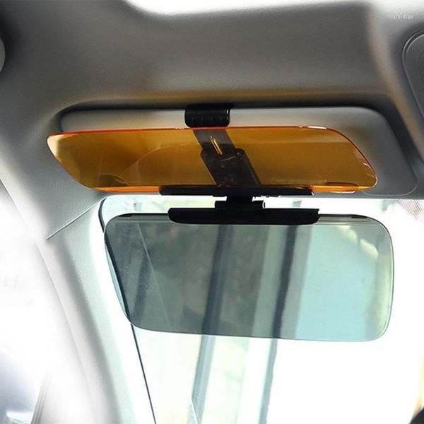 Accessoires intérieurs -2146 pare-soleil de miroir de conduite de lunettes éblouissantes anti-éblouissement double face de voiture