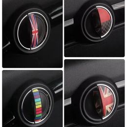 Interieur Accessoires 2 Stuks Lederen Auto Deurklink Sticker Voor MINI COOPER R56 R55 R60 R61 Countryman F55 F56 F60