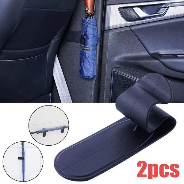 Accesorios interiores, 2 uds., gancho trasero para asiento de coche, almacenamiento creativo multifuncional oculto, colgador de paraguas, adornos, accesorio para Interior de coche