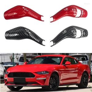 Interieur Accessoires 2X Auto Versnellingspook Ruitenwisserstang Cover Trim Abs Frame Voor Ford Mustang 2024-2024 Mondeo Taurus rand Kuga Lhd