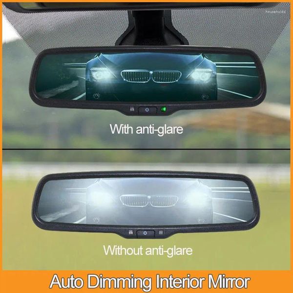 Accesorios interiores espejo retrovisor con atenuación automática para Toyota Honda Hyundai Kia Volkswagen Renault Skoda Ford Opel antideslumbrante