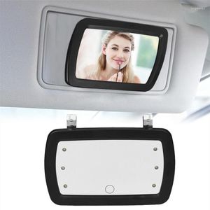 Interieur accessoires auto spiegel make -up licht voor auto zon vizier LED HD universeel type vinger touchscreen schakelaar glas draagbaar met vulling