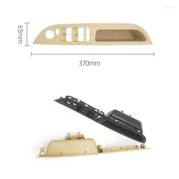 Accesorios interiores Beige negro izquierda derecha manija del coche puerta interior apoyabrazos Panel cubierta embellecedora de tirar para BMW serie 5 E60