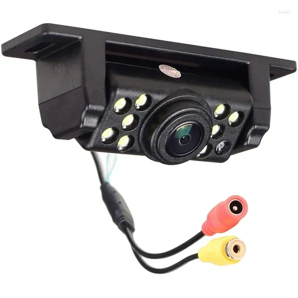 Accessoires intérieurs Caméra de sauvegarde de la voiture View arrière inverse avec 170 ° grand angle 9 LIGHTES LED Vision nocturne super claire pour tous les véhicules