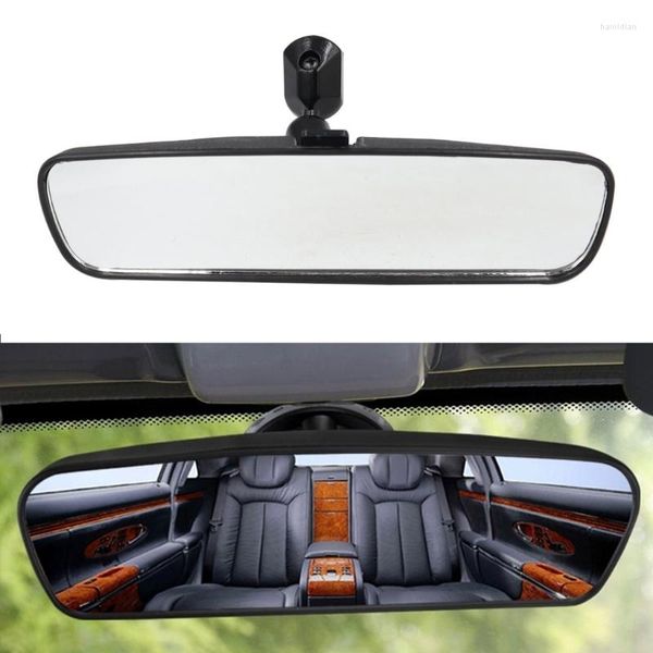 Accesorios interiores Coche Punto ciego Espejo Retrovisor Aparcamiento Ayuda Convexo Auxiliar Inversión 360 ° Lente gran angular Alta definición R2LC