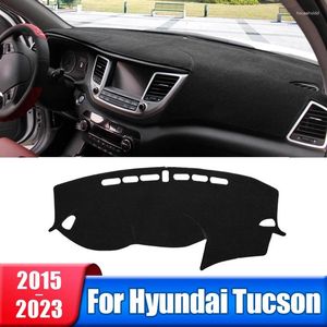 Couverture de tableau de bord de voiture, accessoires d'intérieur, tapis pare-soleil pour Hyundai Tucson TL NX4 2024