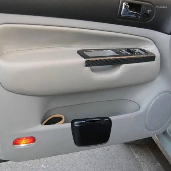 Accesorios interiores, cubo de basura para coche, Mini cubo de basura colgante portátil, organizador de papelera a prueba de fugas para oficina automática