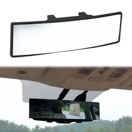 Miroir d'avion incurvé grand Angle pour voiture, accessoires d'intérieur, réflecteur Anti-éblouissement, vue arrière à grand champ, véhicule de recul