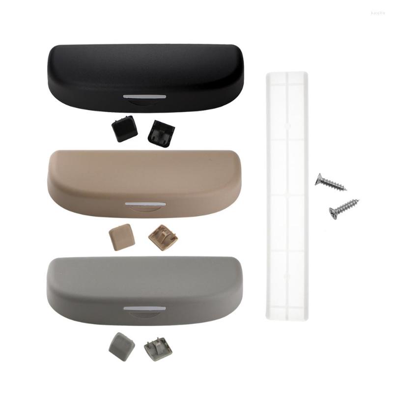 Innenausstattung Colormylife Hochwertige ABS-Auto-Sonnenbrillenhalter-Abdeckungs-Aufbewahrungsbox