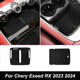 Accessoires d'intérieur pour Chery EXEED RX 2024, tasse de commande centrale, coussin de protection en cuir, réservoir de stockage