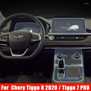 Interieuraccessoires voor Chery Tiggo 8 2023 7 Pro TPU Auto Gear Dashboard GPS Navigatie Screen Film Beschermende sticker