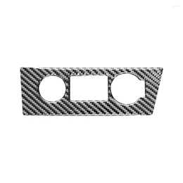 Interieur Accessoires Voor Sonata 2024 Koolstofvezel Console Sigarettenaansteker Panel Trim Sticker