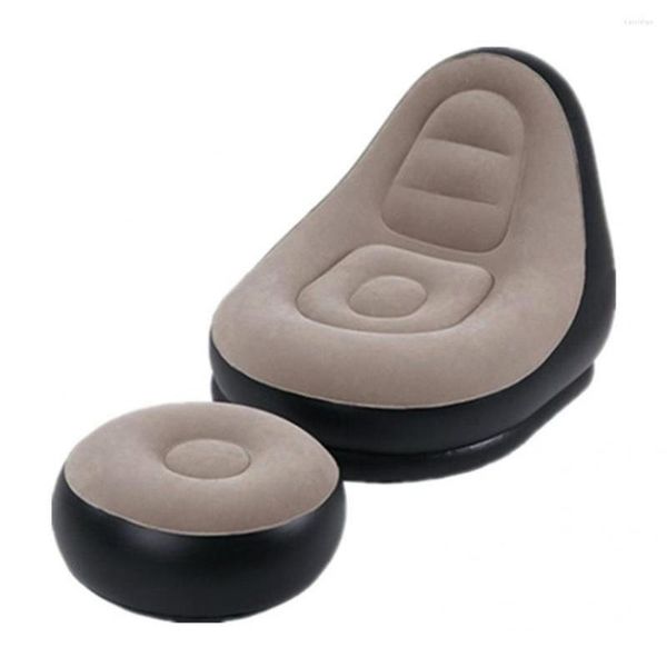 Accessoires d'intérieur portables, 1 ensemble, grande Chaise longue, canapé paresseux, canapé gonflable pratique, polyvalent pour le bureau