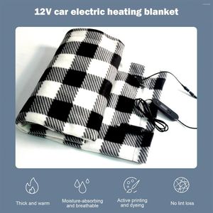 Accessoires d'intérieur Couverture de voiture électrique portable 12V Minuterie polaire chauffante Chauffage à température constante pour le camping de voyage d'hiver