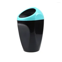 Accesorios interiores Possbay Portable Barbage CAN Trash Bold Case Suppil Bin Bins Blue Waste Bins Caja de puertas universales