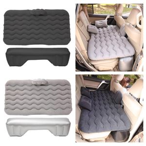 Accessoires intérieurs Siège arrière Matelas pneumatique Coussin de repos gonflable Coussin de lit de couchage Tapis de canapé pour tente Sortie Randonnée Camping Camion RV