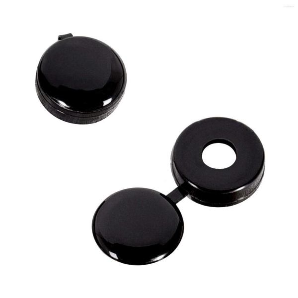 Accessoires intérieurs Bouchon à vis Rondelle à charnière Couvercle noir (Lot de 50)