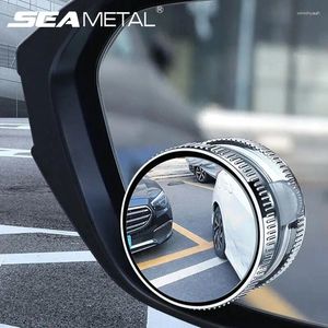 Interieur accessoires Seametal 2pcs auto achteruitkijkspiegel 6 cm groothoek achteruitkijk blind spot zuigbeker hd bolle voor parkeergeluid