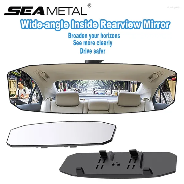 Accesorios interiores Seamental universal anti resplandor ridaje convexo retrovisor espejo vista trasera Vista de asiento para bebés Sun visor Goggle Seguridad