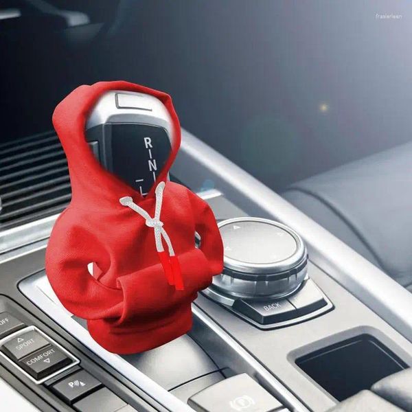 Accesorios interiores Perilla de cambio Sudadera con capucha Sudaderas con capucha de moda Cubierta de engranaje de coche Manual Automático Universal