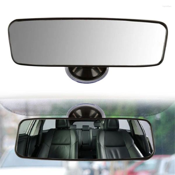 Accesorios de interior Universal para coche, espejo retrovisor ancho, parabrisas delantero, Clip de succión en retrovisor