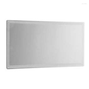 Accesorios interiores Universal Stick-on Car Sun Visor Mirror Makeup Vanity Looking Glass Mirrior 11x6.5cm/15x8cm Cosmético para viajes