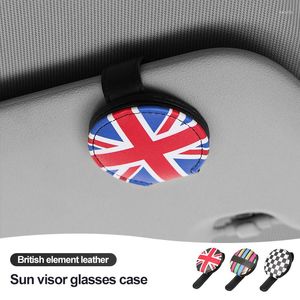 Accessoires intérieurs véhicule Auto lunettes de soleil étui à lunettes fixation pour Mini Cooper F54 F55 F56 F57 F60 Countryman Clubman Paceman