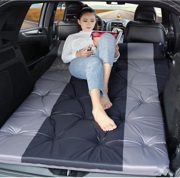 Accesorios de interior Colchón inflable montado en vehículo SUV Asiento trasero Maletero Cama de viaje Auto-conducción Camping Dormir Coche esencial