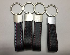 Porte-clés intérieur de voiture en métal et cuir, pour Audi S Line R, Benz AMG, Tech M3 M5 X1 X3 E46 E39 E60 F30 E90 F10